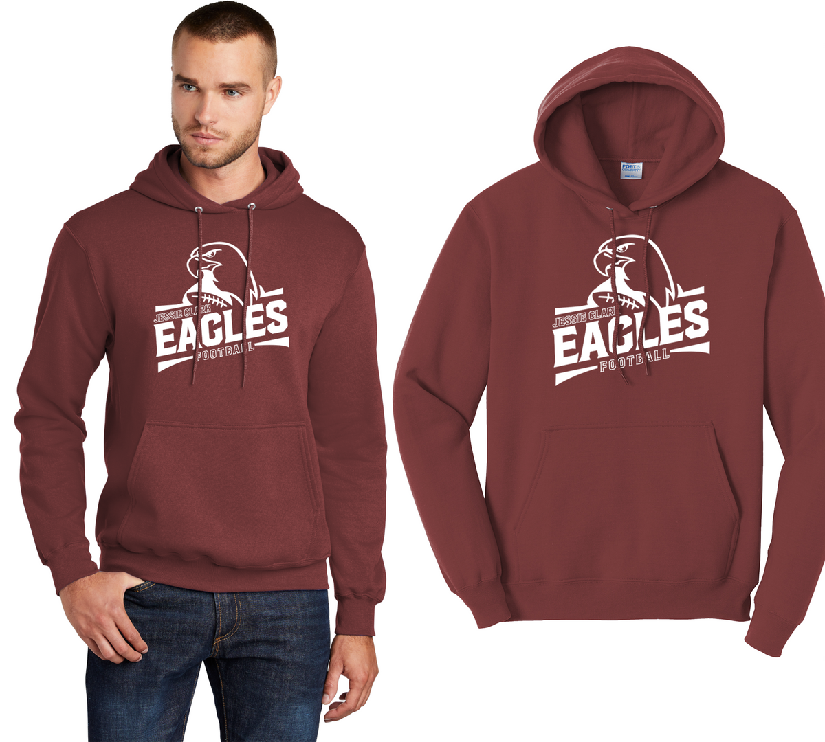 Eagles Bold Design Hoodie