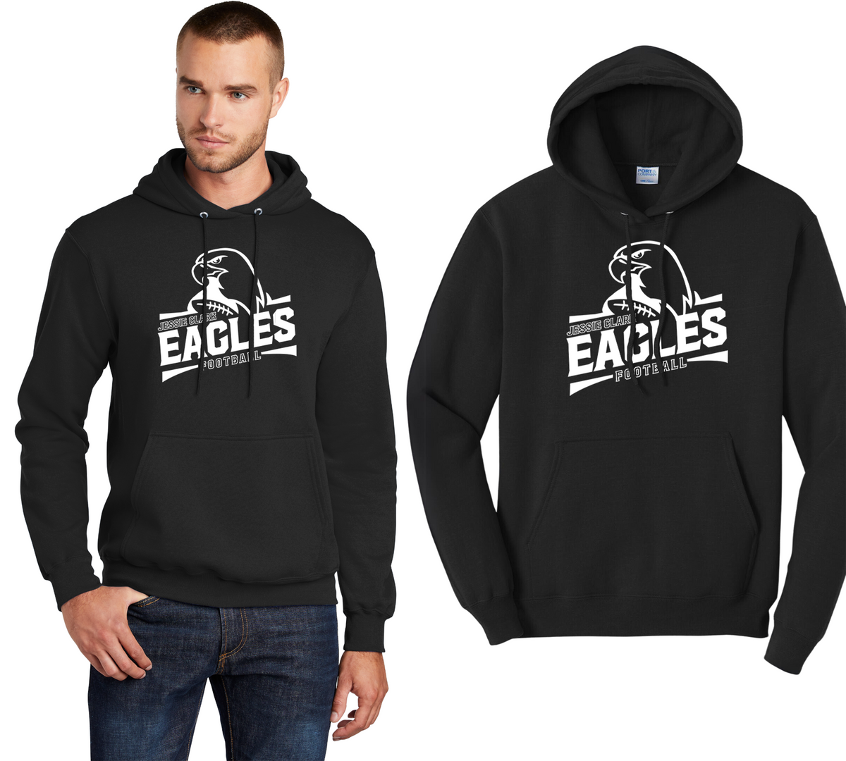 Eagles Bold Design Hoodie