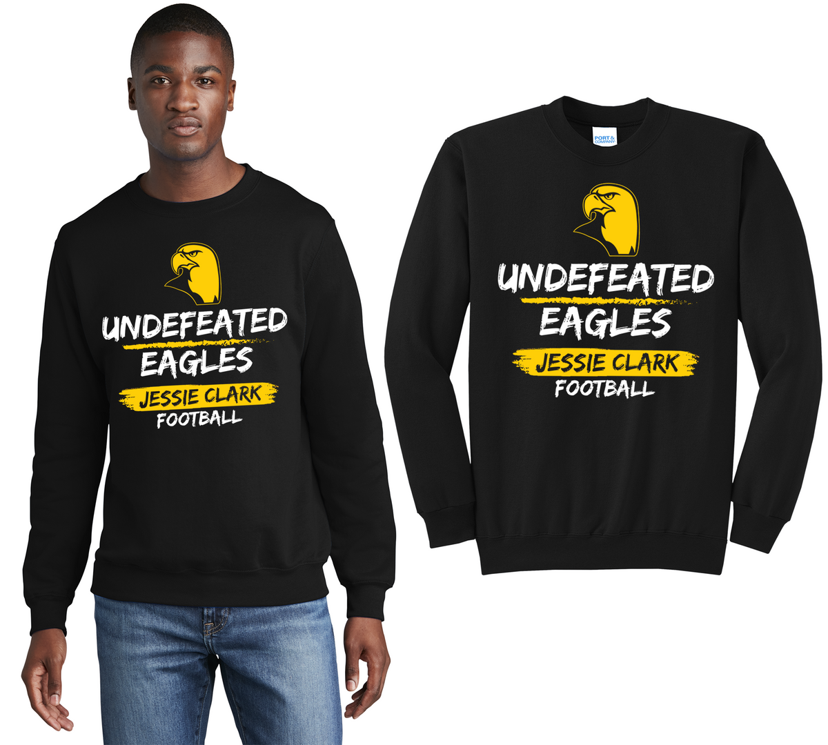 Undefeated Eagles Crewneck