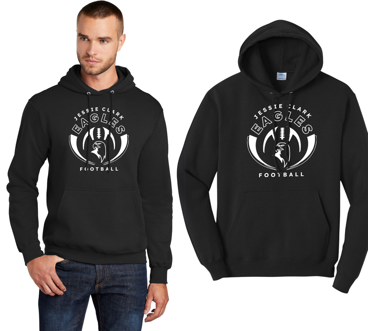 Eagle Eye Design Hoodie