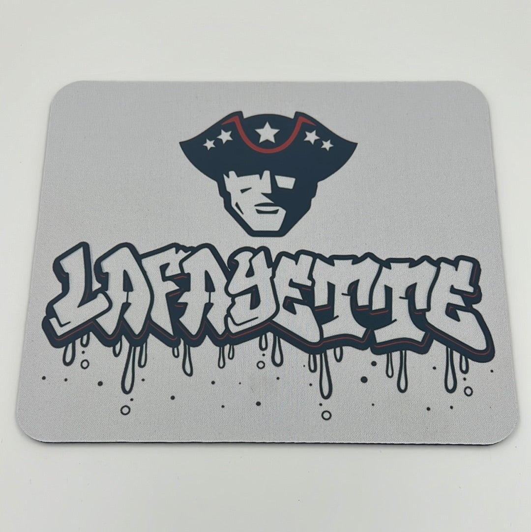 Lafayette General Drip Mouse Pad (White)