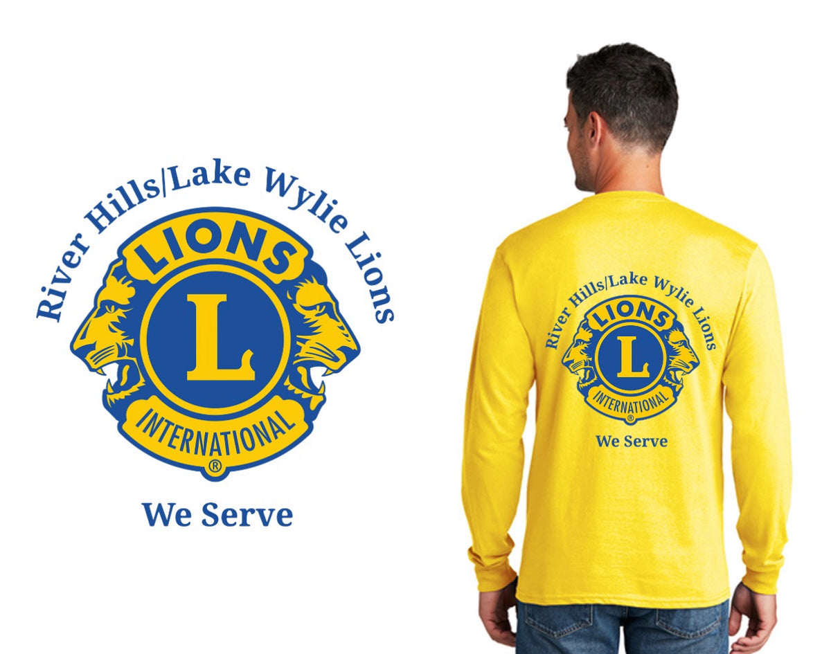River Hills/Lake Wylie Lions - Long Sleeve T-Shirt (Unisex)